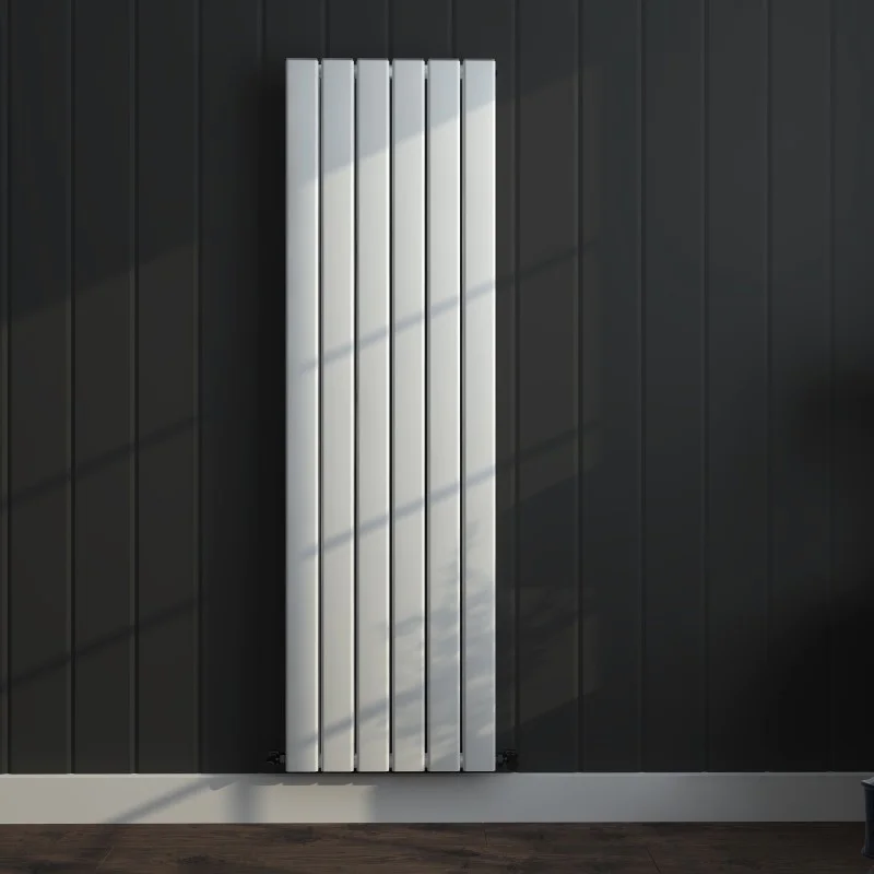 Vertical Radiator - Flat Gloss White RAL9003 - Tall Tower Traditional Column Wall Mount Radiator - Single & Double Panel Vertical Radiator - Flat Gloss White RAL9003 - Tall Tower Traditional Column Wall Mount Radiator - Single & Double Panel